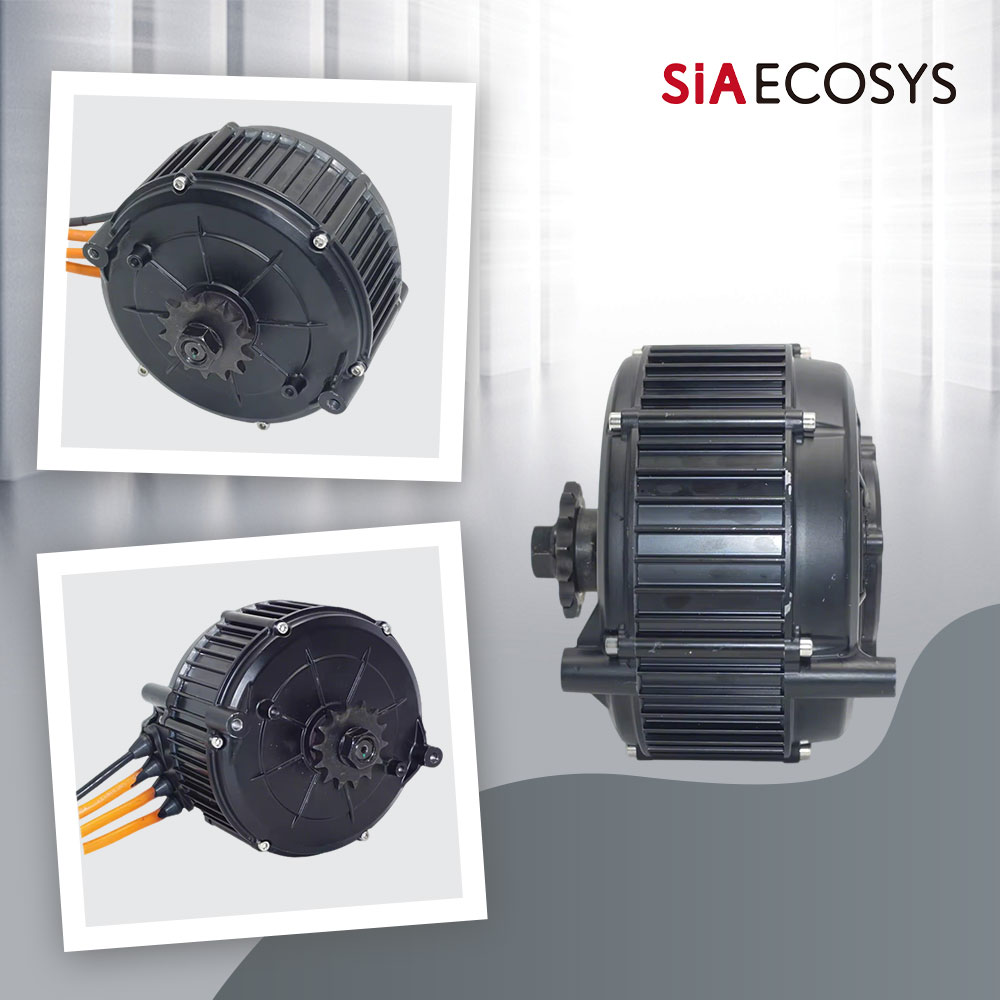 US Warehouse QSMOTOR Mid Drive - Mid Drive Motor Kit 72V 5000W ulasan dan harga