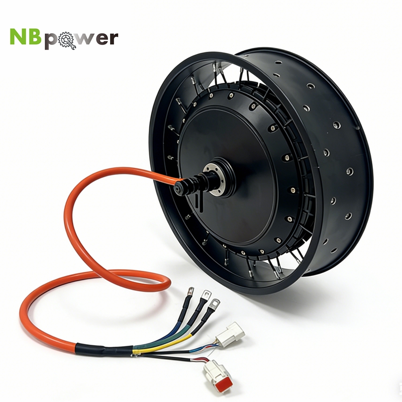 NBpower/QS 273 40H 48-96v Rate - Qs Motor 273 8000W Hub Motor ulasan dan harga